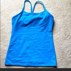 size 8 blue
Lululemon
Power Y tank top